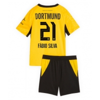 Dres Borussia Dortmund Fabio Silva #21 Domáci pre deti 2026-27 Krátky Rukáv (+ trenírky)